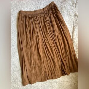 Vintage New Yorker Golden Ochre Midi Skirt